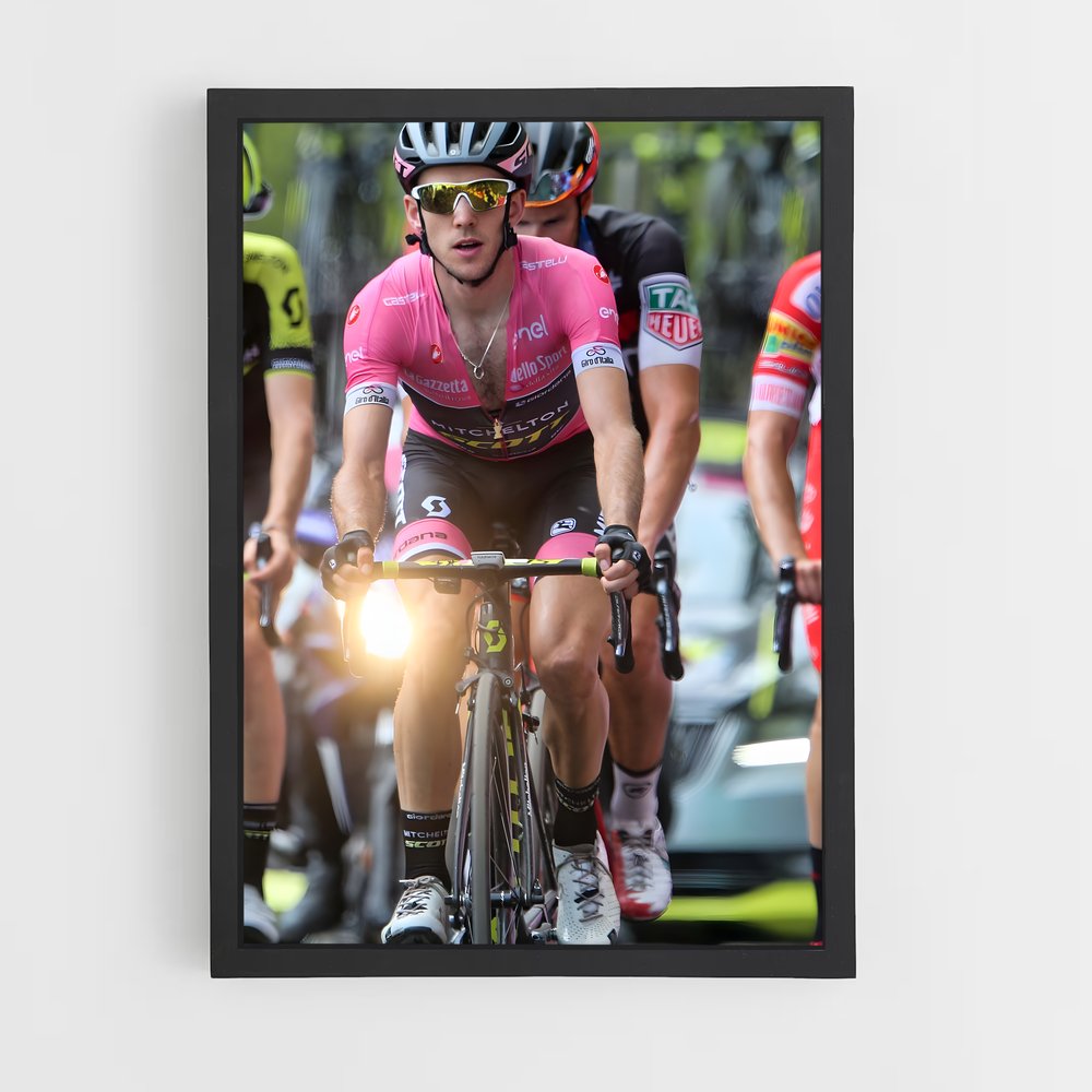Poster Sur la Route avec Simon – affiche Cyclisme (vue 2)